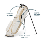 El Camino | Toasted Almond Mid Size Stand Bag