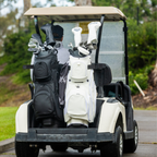Big Rig S-Class | White Vegan Leather Cart Bag