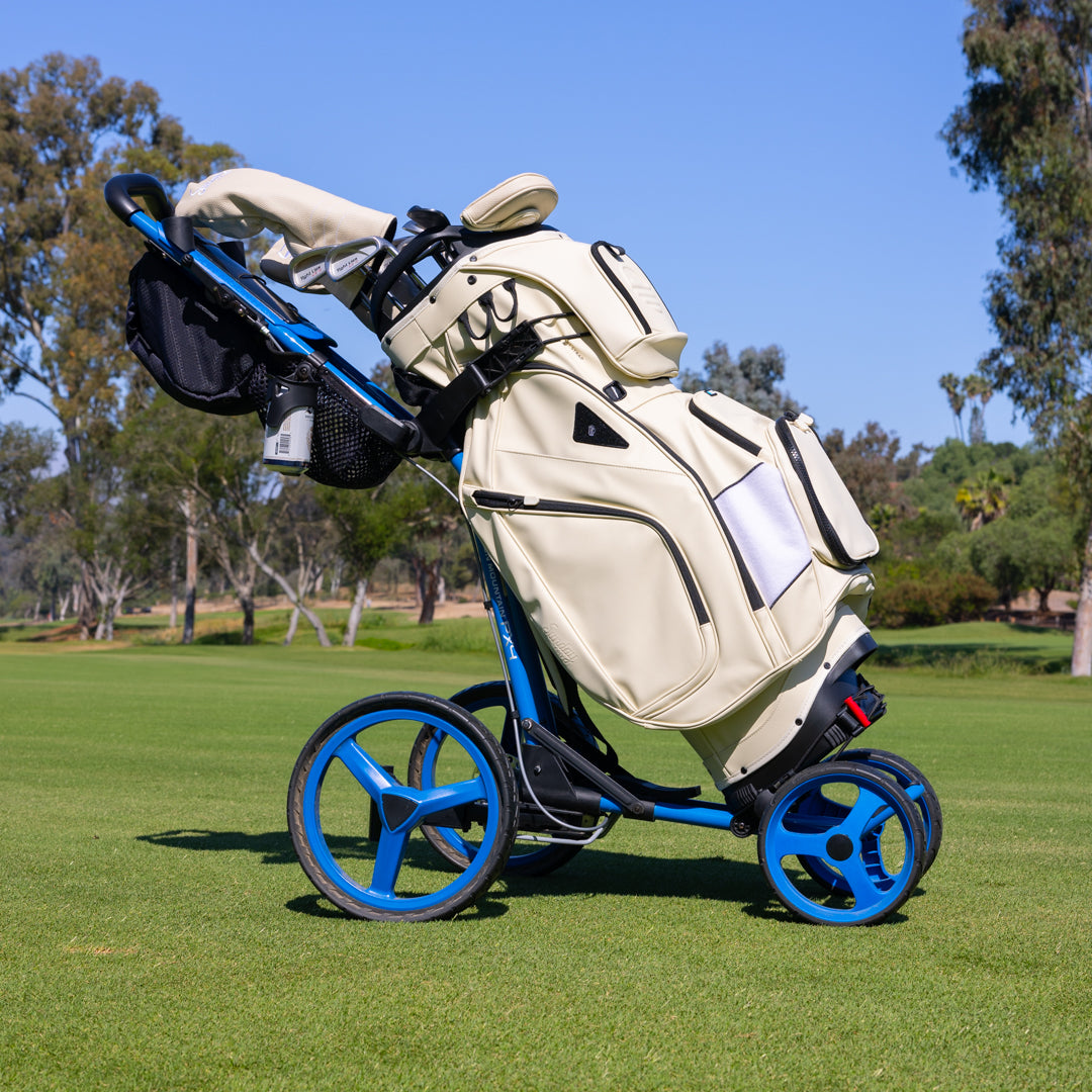 Big Rig S-Class | Cream Vegan Leather Cart Bag
