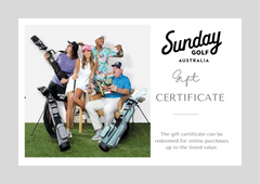 Sunday Golf Australia Gift Card