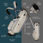Ryder | Cool Gray Full Size Stand Bag