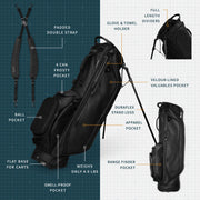Ryder - Premium Vegan Leather  |  Black