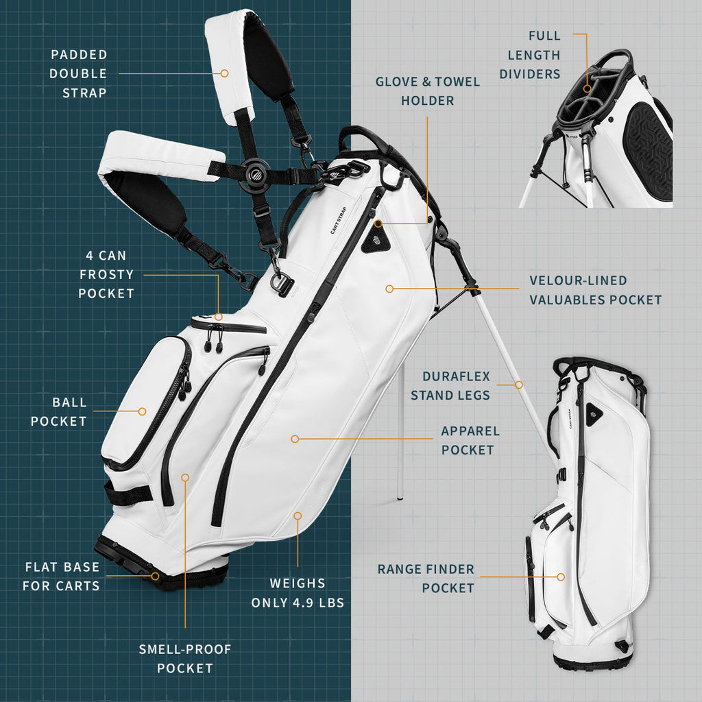 The Ryder S-Class in White with feature call outs