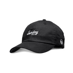 Sunday Golf Dad Hat | MATTE BLACK - Sunday Golf Australia